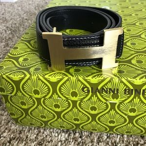 Hermès Classic Logo Belt